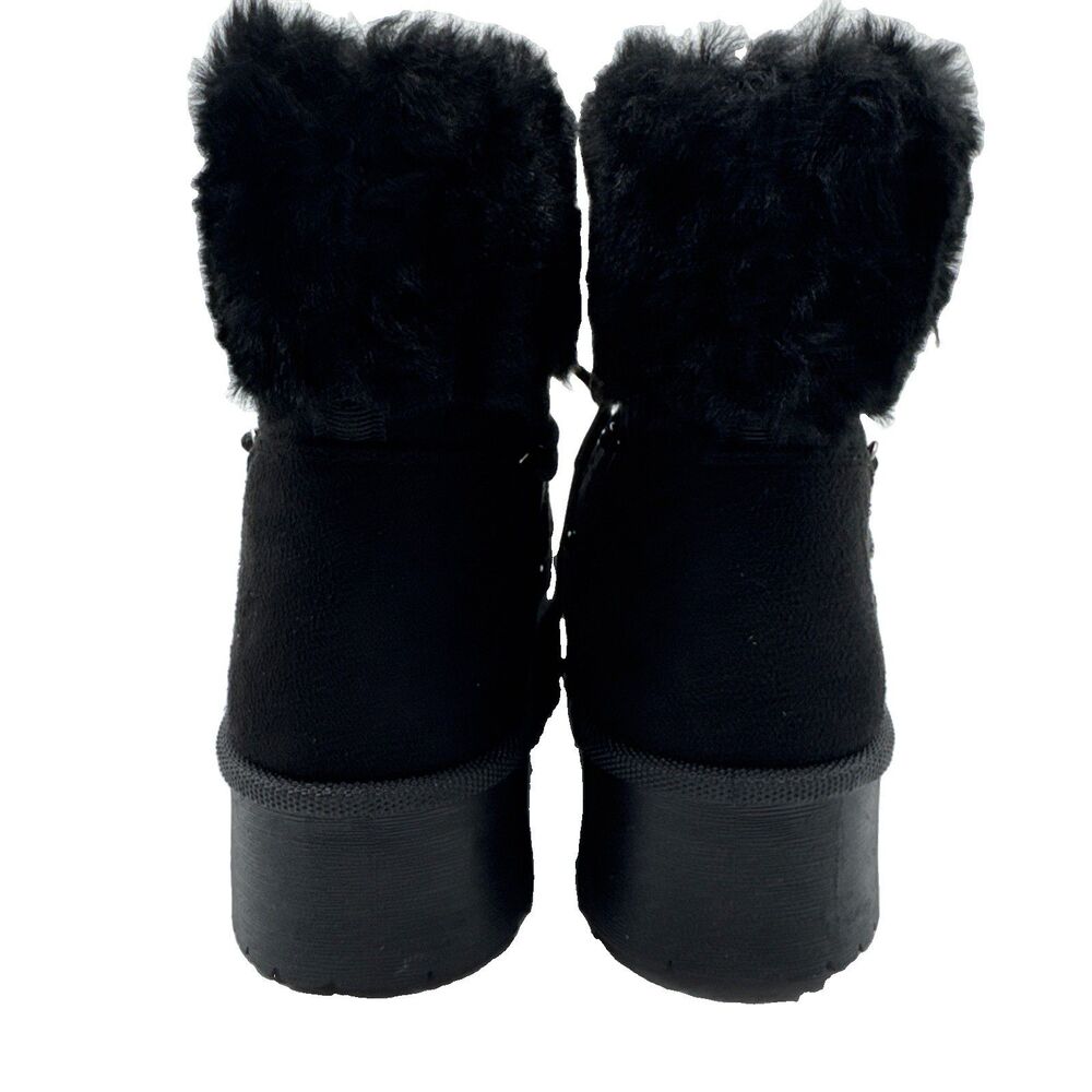 TAXI Women’s Moon Boots Faux Fur Winter Snow Boots Size 7.5 NEW - Picture 5 of 9